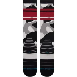Stance Sargent Snow Socks In Black -STANCE Shop stance sargent snow socks black a718c22sar blk b2 q5o2jtvsykwsomzc