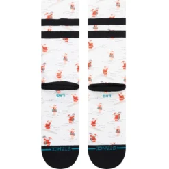 Stance Shranta Christmas Crew Socks In Off White -STANCE Shop stance shranta christmas casual socks off white a555d22shr ofw b2 vtpb5fm9rgqsdevm