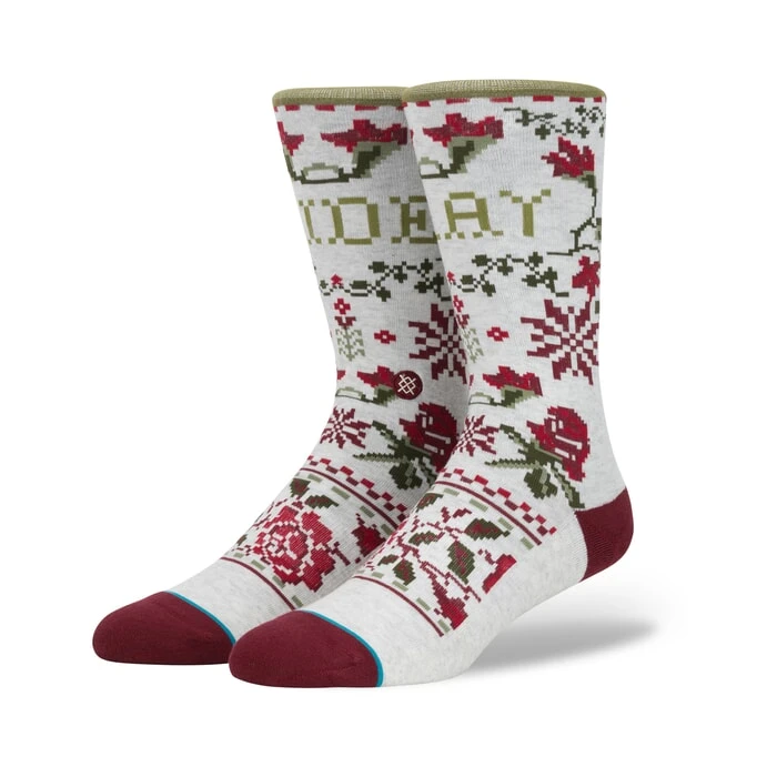 Stance Slay Ride Crew Socks In Black 1 Stance Slay Ride Crew Socks In Black