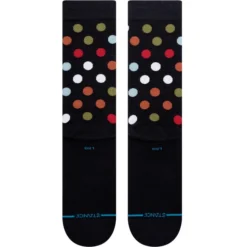 Stance Trance Crew Socks In Black -STANCE Shop stance trance crew socks black a545c21tra blk b2 k0nze9eje8ki0keb