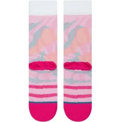 Stance Wearing All The Hues Crew Socks In White -STANCE Shop stance wearing all the hues crew socks white m566a19wah wht b2 nddzqmc0zplomwg8