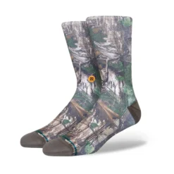 Stance Xtra Real Tree Xtra Green Crew Socks In Camo