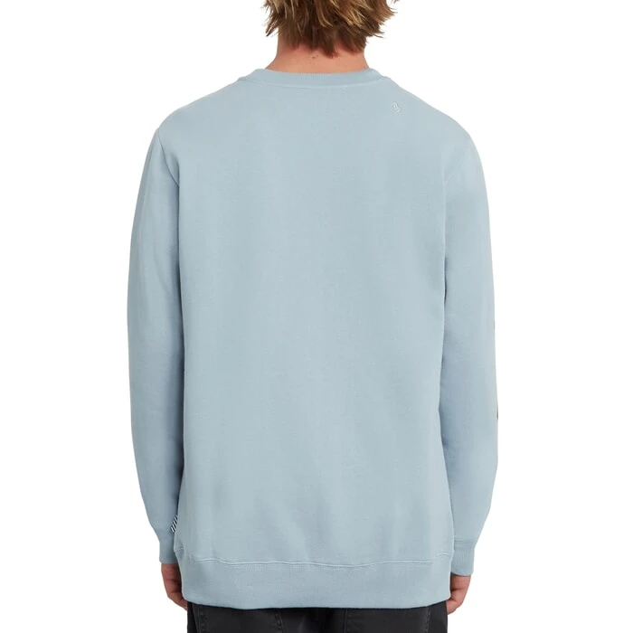 Volcom Deadly Stones Crew Sweatshirt In Cool Blue 2 Volcom Deadly Stones Crew Sweatshirt In Cool Blue - Image 2