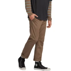 Volcom Frickin Modern Stretch Chino Trousers In Mushroom -STANCE Shop volcom frickin modern chino trousers mushroom a1131807 msh b4 rtvng19dagw4ffvu