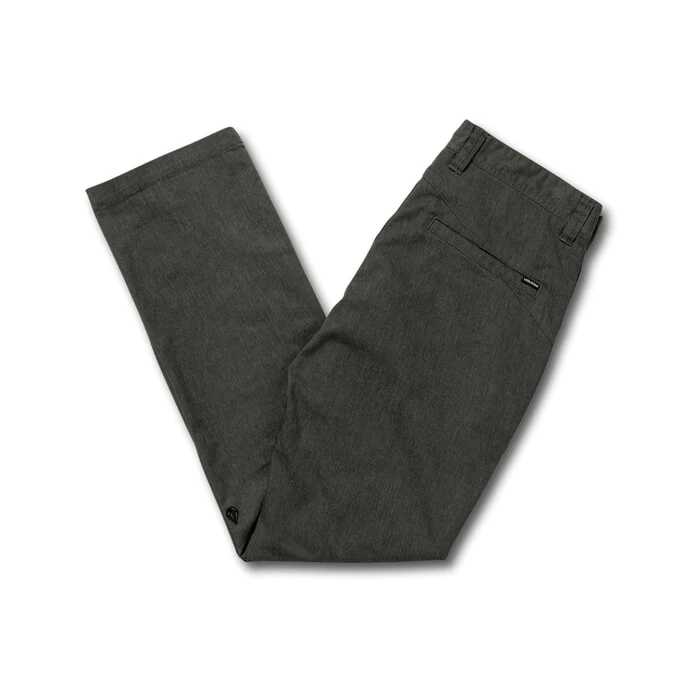 Volcom Frickin Modern Stretch Chino Trousers In Charcoal Heather 4 Volcom Frickin Modern Stretch Chino Trousers In Charcoal Heather - Image 4