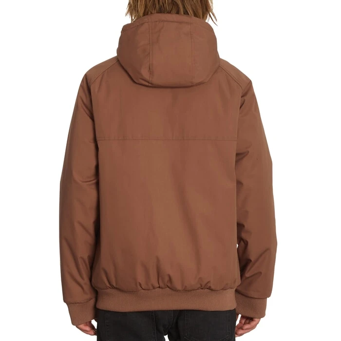 Volcom Hernan 5K Jacket In Mocha 2 Volcom Hernan 5K Jacket In Mocha - Image 2