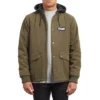 Volcom Hightstone Jacket In Military