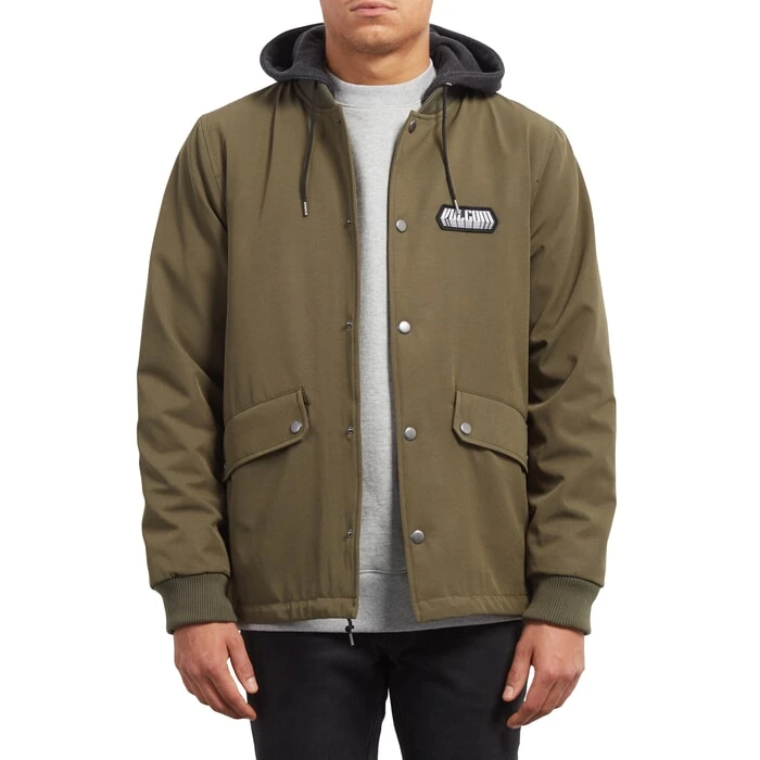 Volcom Hightstone Jacket In Military 1 Volcom Hightstone Jacket In Military