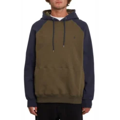 Volcom Homak Pullover Hoody In Navy