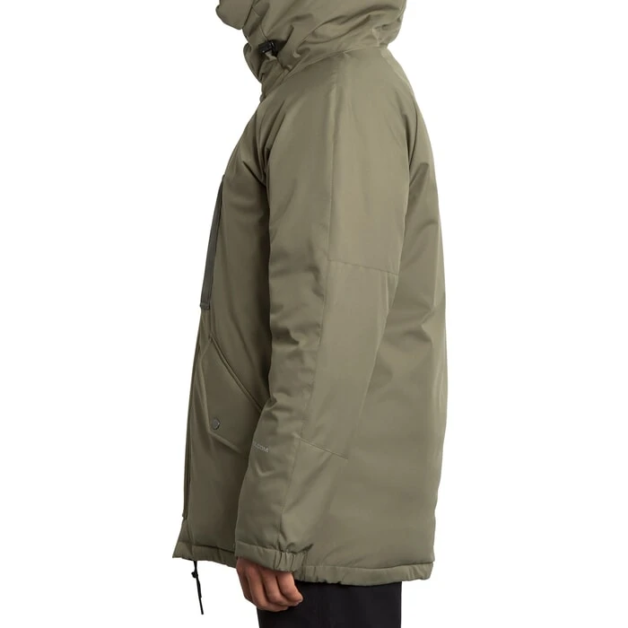 Volcom Interzone 5K Parka Jacket In Army Green Combo 7 Volcom Interzone 5K Parka Jacket In Army Green Combo - Image 7