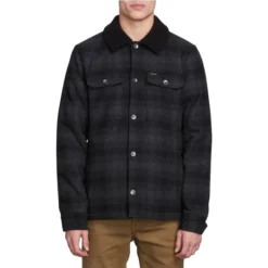 Volcom Keaton Jacket In Grey