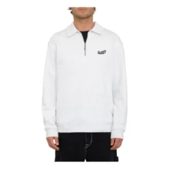 Volcom Nevermine Terry Sweatshirt In Bone Heather