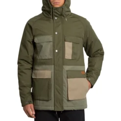 Volcom Renton Winter 5K Parka Jacket In Army Green Combo 13 Volcom Renton Winter 5K Parka Jacket In Army Green Combo -STANCE Shop volcom renton winter 5k parka jacket army green combo a1731907 arc b5 dgkkp3te5mivwx16
