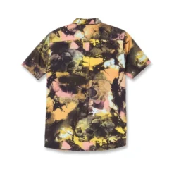 Volcom Skulli Print Short Sleeve Shirt In Dawn Yellow 7 Volcom Skulli Print Short Sleeve Shirt In Dawn Yellow -STANCE Shop volcom skulli print short sleeve t shirt dawn yellow a0412302 dny b3 g1wcu2qd8c8flock