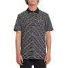 Volcom Smithers Short Sleeve Polo Shirt In Black