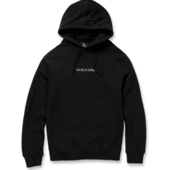 Volcom Stone Pullover Hoody In Black -STANCE Shop volcom stone pullover hoody black a4132214 blk b3 vnezfvbvwn7tugen
