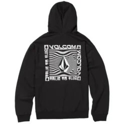 Volcom Strikehood Pullover Hoody In Black