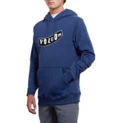 Volcom Supply Stone Pullover Hoody In Matured Blue -STANCE Shop volcom supply stone pullover hoody matured blue a4131804 mbl b2 omlyov8mam6dba3a