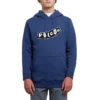 Volcom Supply Stone Pullover Hoody In Matured Blue