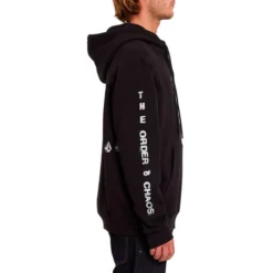 Volcom Transient Waves Pullover Hoody In Black -STANCE Shop volcom transient waves pullover hoody black a4132112 blk b2 9qmdfa90tkh447fm