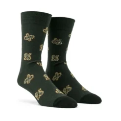 Volcom True Crew Socks In Stealth