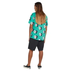 Volcom V Entertainment Pepper Short Sleeve Shirt In Scrubs Green -STANCE Shop volcom v entertainment pepper short sleeve shirt scrubs green a0422300 scg b4 hyp7bb7tvnr6fgqc