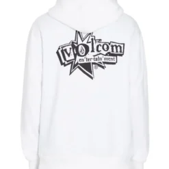 Volcom V Entertainment Pullover Hoody In White