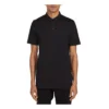 Volcom Wowzer Short Sleeve Polo Shirt In Black